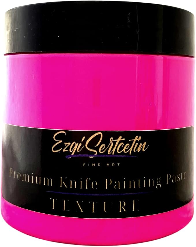 Premium Palette Knife Painting Paste|Texture Paste|Authentic Bright by EzgiSertcetin