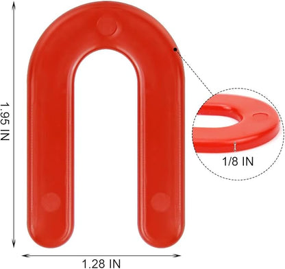DGSL Tile Leveling System Tile Spacers 1/8 Inch, 500 pieces Horseshoe Shim U - Image 2