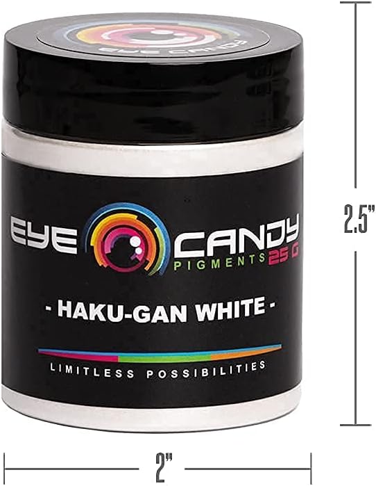 Eye Candy Pigments Premium White Mica Powder - Image 5