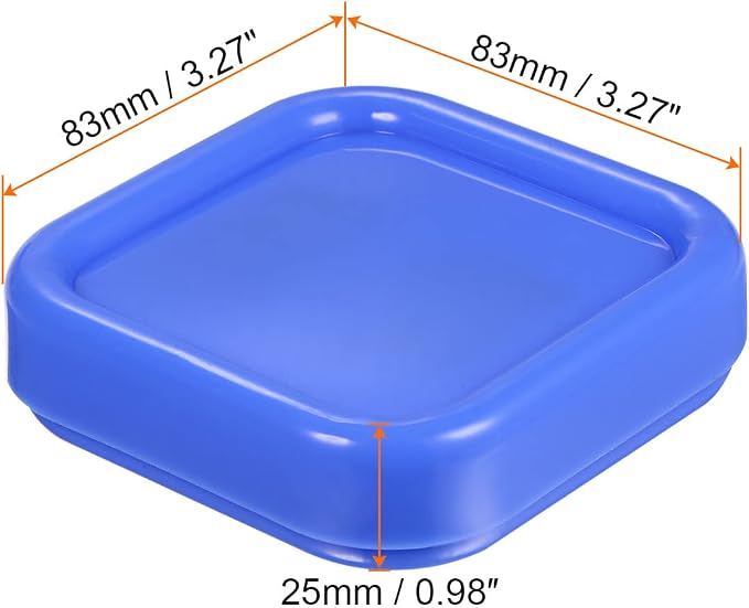 HARFINGTON Magnetic Pin Cushion Square Plastic Magnetic Sewing Pin Holder - Image 2