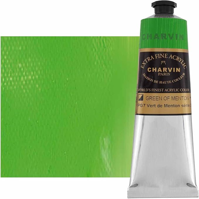 Charvin Extra Fine Professional Artist Acrylic Paint Colors, Nature Themed Hues - Image 2