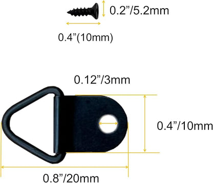 Small Triangle Ring Steel Picture Hangers - Image 3