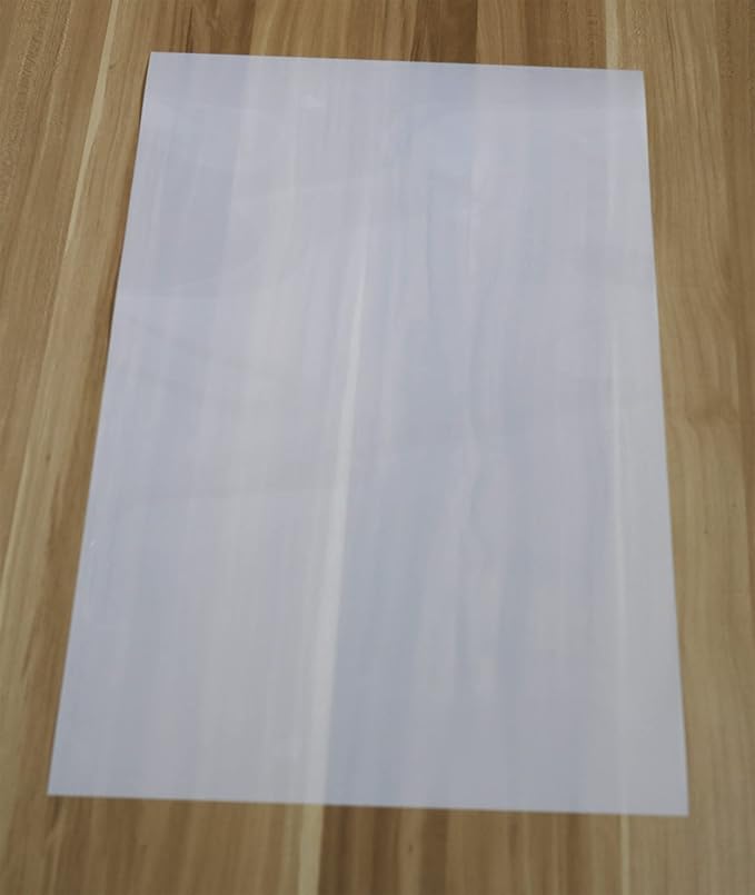 EGOSKY 10 Sheets 10 mil Mylar Sheet 12 x 24 inch Milky Translucent Plastic - Image 5