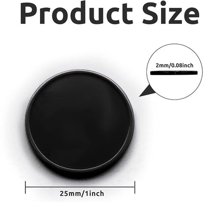 Set of 100 1 Inch Opaque Plastic Learning Counters Mini Poker Chips Game Tokens - Image 3