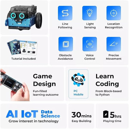 Makeblock mBot2 Coding Robot for Kids, AI Learning Support Scratch & Python - Image 2