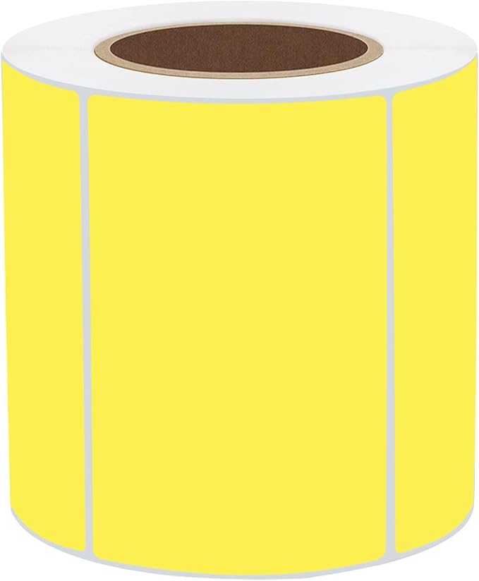 STARLIBOO 3x2 inch Color Direct Thermal Label Stickers by STARLIBOO