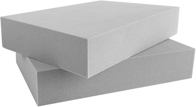 BAOFALI 4 Pcs Stamping Foam Grey Moldable Foam Stamps Plastic Dry Foam Stamp - Image 3