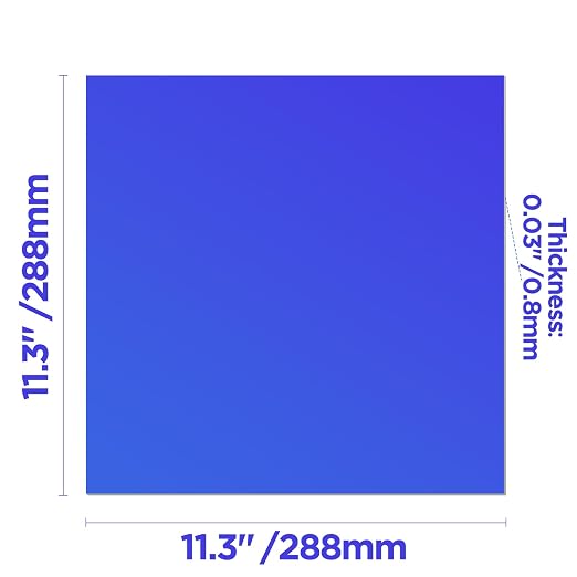 Anodized Aluminum Sheet Metal 11.3 x 11.3 x 1/32 Inch Metal Plates Engraving - Image 4