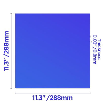 Anodized Aluminum Sheet Metal 11.3 x 11.3 x 1/32 Inch Metal Plates Engraving - Image 4