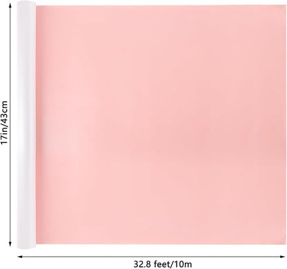 NESCCI Off White & Pink Matte Wrapping Paper, Double Sided Solid Color - Image 2