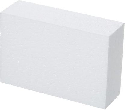 Crafare 8 Pack Craft Foam Blocks 6X4X2in Polystyrene Brick Rectangle - Image 7