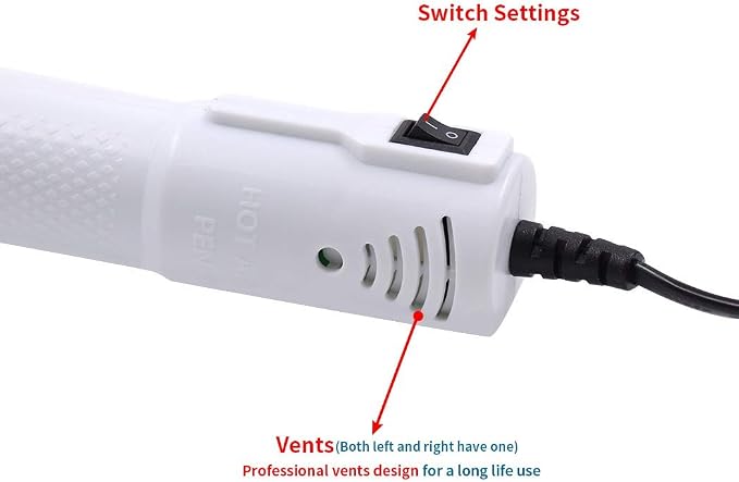 mofa Embossing Heat Gun, Hot Air Gun Tools Shrink Gun - Image 5