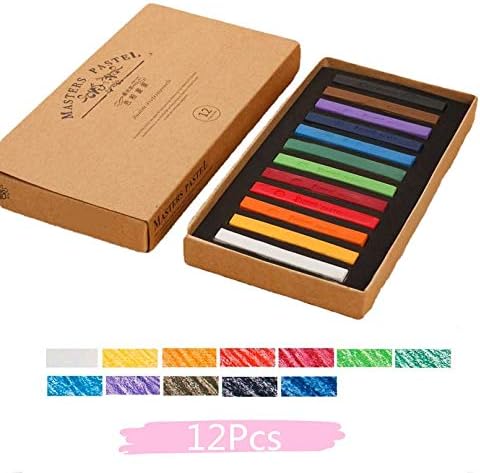 Non Toxic Artist Pastels, Square Soft Pastels Set, Chalks 12/24/36/48 Colors - Image 2