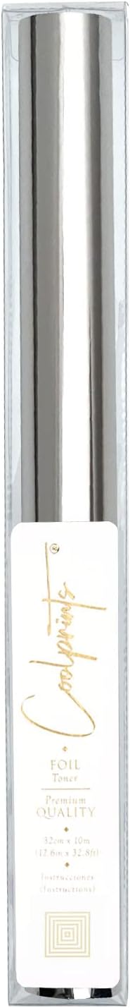 Coolprints Foil for Laminator and Laser Printer, Foil for Toner, Basic Colors by Coolprints