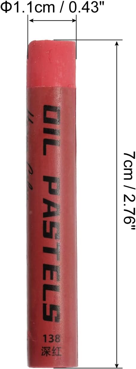 PATIKIL Red Oil Pastels - Image 2