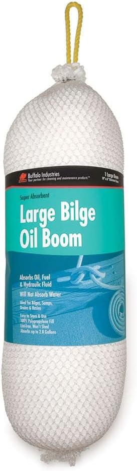 Buffalo Industries (90405 6" x 19" Oil-Only Polypropylene Sorbent Bilge Boom - Image 2