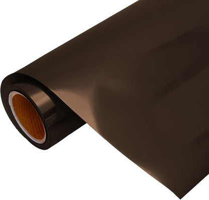 10 Yard x 20" Wide Roll Threadart Metallic Brown Heat Transfer Vinyl Film | by ThreadArt