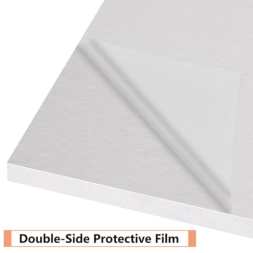 6061 T651 Aluminum Sheet Metal 8" x 8" x 1/2" Inch Flat Plain Aluminum Plate - Image 4