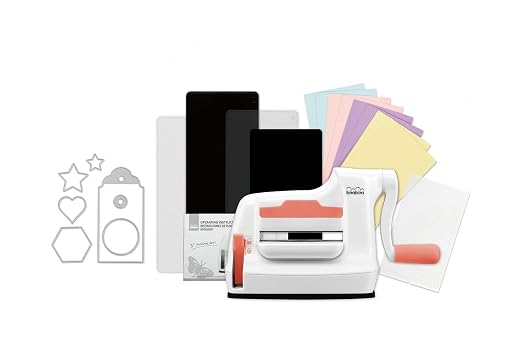 Bira Die Cutting & Embossing Machine Combo, Starter Kit, Mini Die Cut Machine by BiraBira