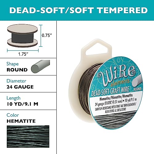 The Beadsmith Wire Elements Craft Wire – Tarnish Resistant, Soft Temper - Image 4