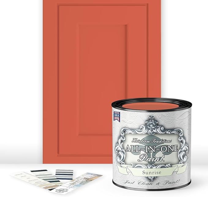 ALL-IN-ONE Paint, Durable cabinet and furniture paint. Built in primer and top by HeirloomTraditionsPaint