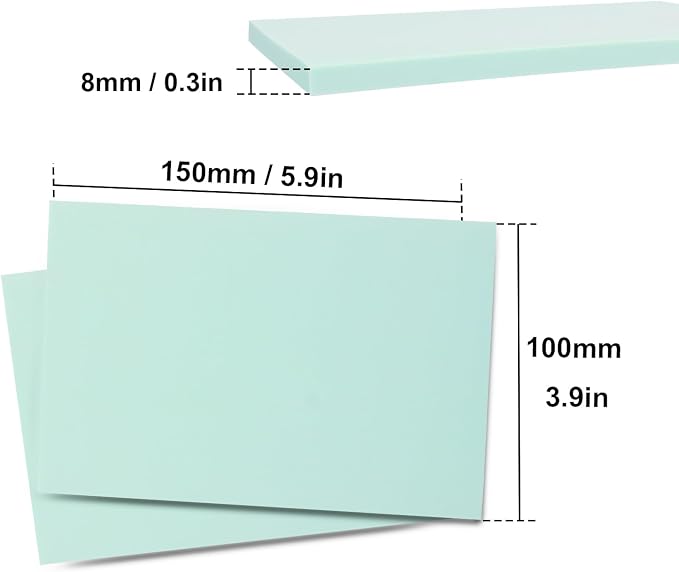 25 Pcs 4"x6" Rubber Carving Blocks, Linoleum Blocks, Stamp Carving Blocks - Image 2