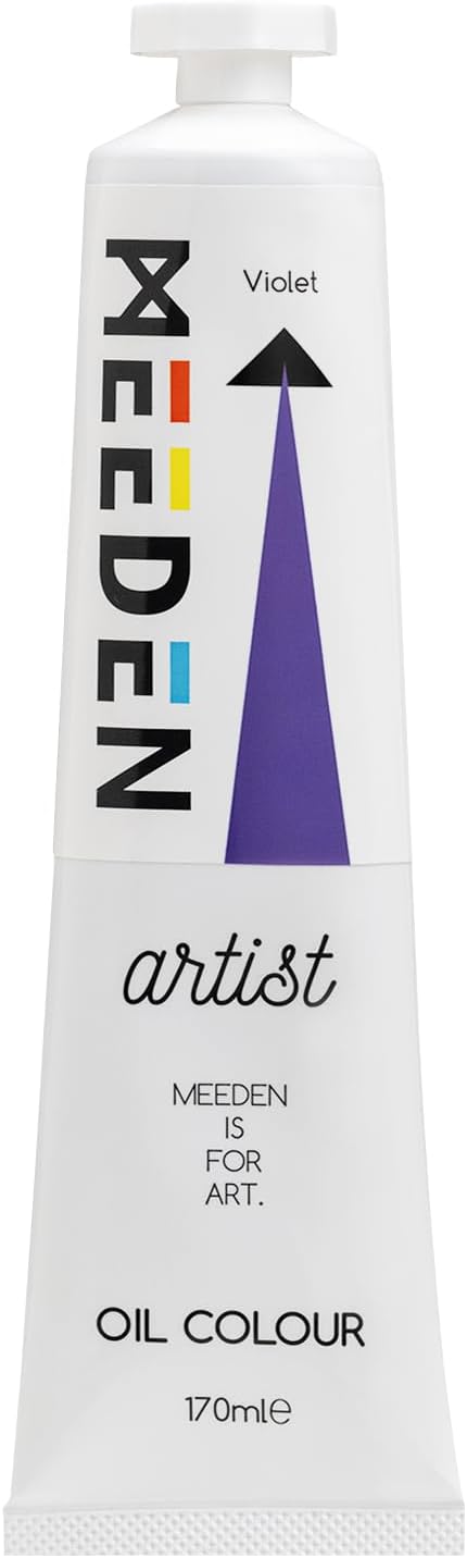 MEEDEN Artist Grade Oil Paint: Violet - 170ml/5.7oz Tube - Professional Art by MEEDEN