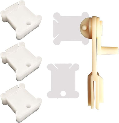 200 Pieces Plastic Floss Bobbins by SympabasicSouffahouse