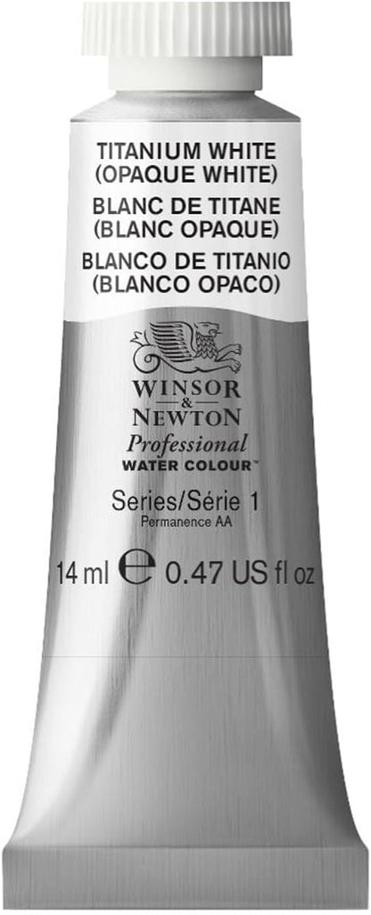 Winsor & Newton Professional Water Colour Paint, 0.47-oz Tube, Titanium White by WinsorNewton