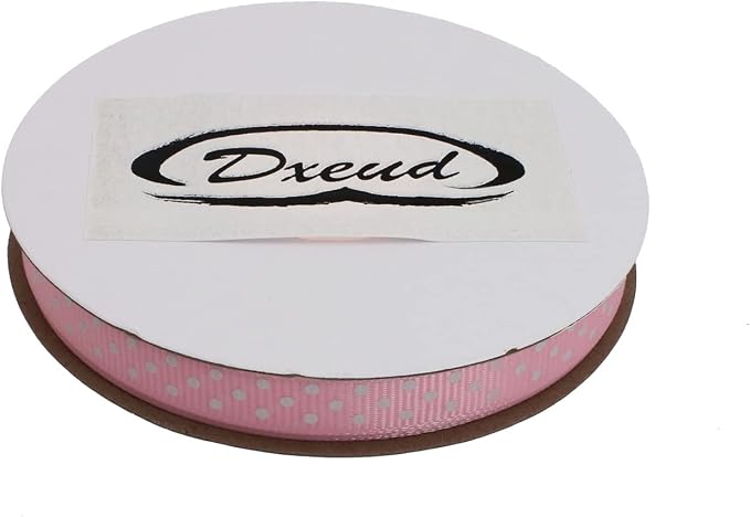 Polka Dot Grosgrain Ribbon 25 Yard Each Roll 100% Polyester - Image 3