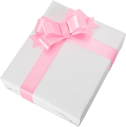 1 Inch Pink Ribbon, 50 Yards Craft Polyester Satin Ribbon Perfect - Image 4