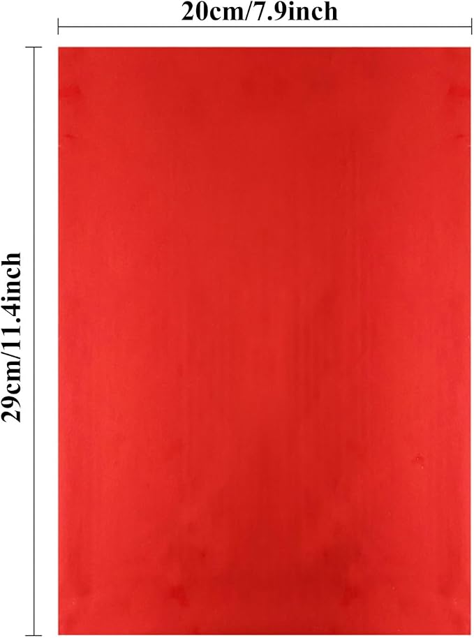 Briartw 20x29cm Hot Foil Paper 50 Sheets Pack Toner Reactive Foil Hot Stamping - Image 2