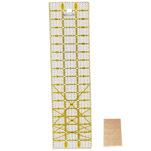 HONEYSEW Quilting Templates Acrylic Sewing Ruler by HONEYSEW