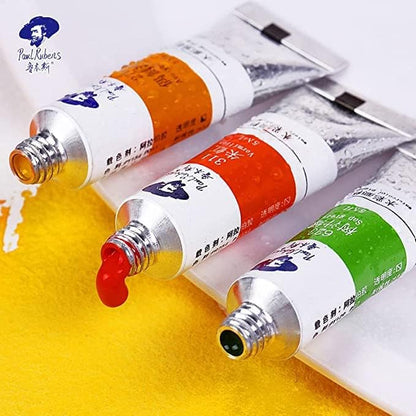 Paul Rubens Watercolor Paint, 24 Vibrant Colors Highly Pigmented, 5ml Each Tube - Image 2