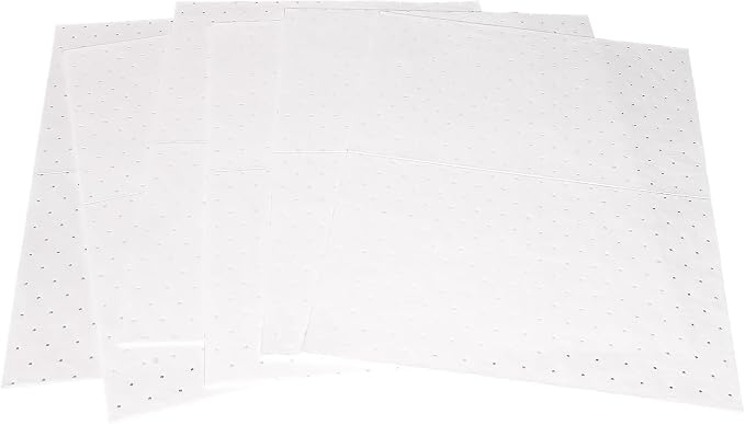 PONO 200 Pcs Oil Absorbent Pads, 15x20 in White Heavy Weight Oil-Only Absorbent - Image 3