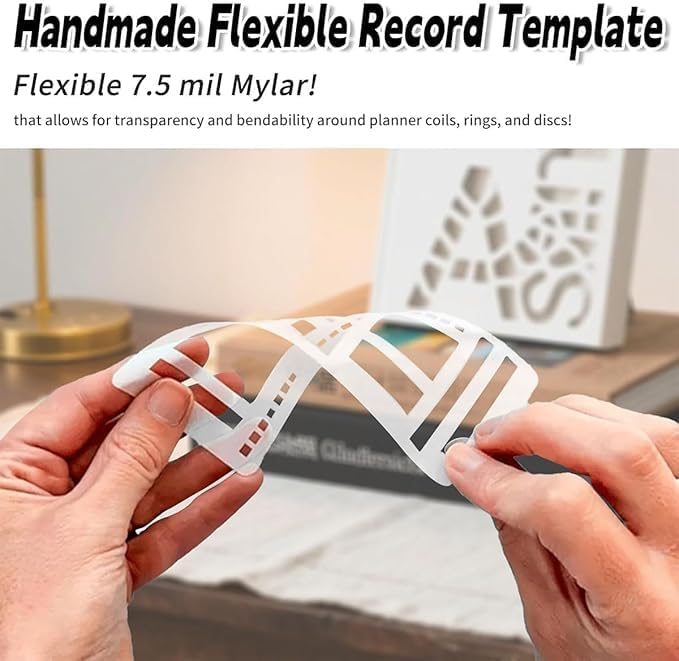 Handcrafted Flexible Record Template, Flexible Drawing and Checklist Template - Image 5