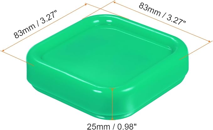 HARFINGTON Magnetic Pin Cushion Square Plastic Magnetic Sewing Pin Holder - Image 2