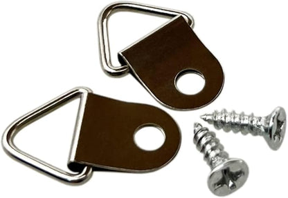 Silver Triangle Ring Picture Hangers by EesTeck