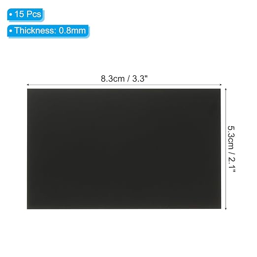 PATIKIL 2.1x3.3 Inch Anodized Aluminum Sheet Metal - Image 2