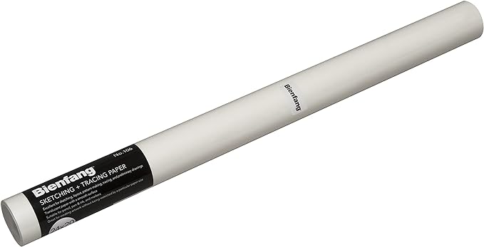 Bienfang Sketching & Tracing Paper Roll, 24 Inches x 20 Yards by SpeedballArt