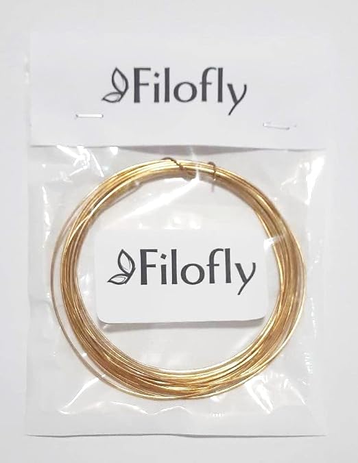 20 Gauge, Jeweler's Brass Wire, Dead Soft, CDA #260-1OZ by CRAFT WIRE - Image 6