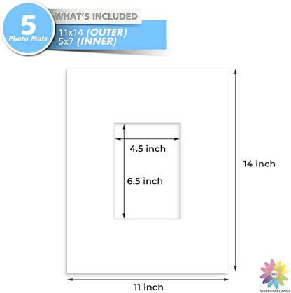 MBC Mat Board Center, 5 Pack 11x14 - Image 3
