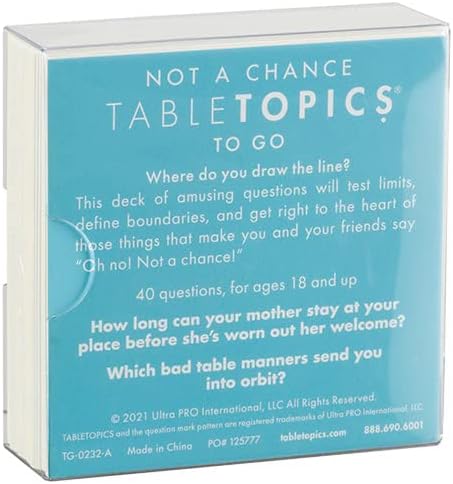 TableTopics Not a Chance to Go - Image 2