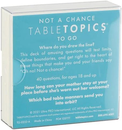TableTopics Not a Chance to Go - Image 2