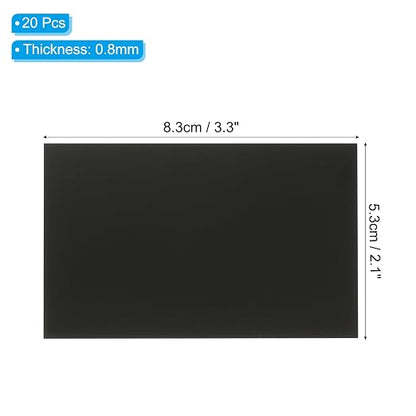 PATIKIL 2.1x3.3 Inch Anodized Aluminum Sheet Metal - Image 2