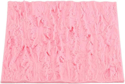 Rectangle Cake Tree Bark Texture Design Silicone Icicle Lace Bread Baking Non by Zerodis