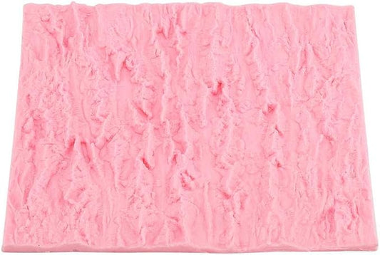 Rectangle Cake Tree Bark Texture Design Silicone Icicle Lace Bread Baking Non by Zerodis