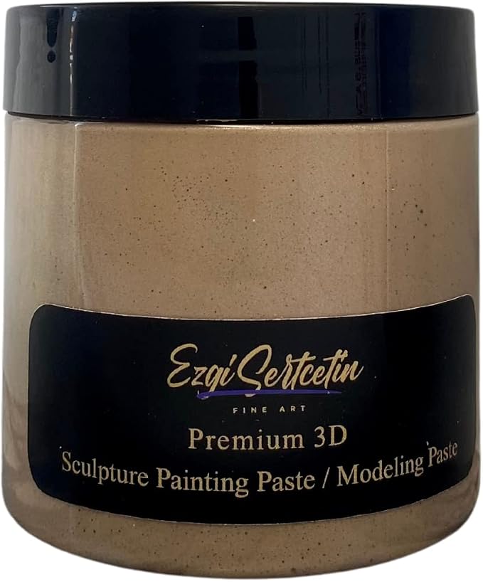 3D Sculpture Painting Paste|Texture Paste|Decorative Plaster|Ready to by EzgiSertcetin