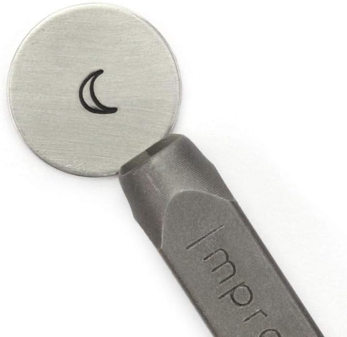 ImpressArt - Moon Metal Stamp, Nature Steel Punch by ImpressArt