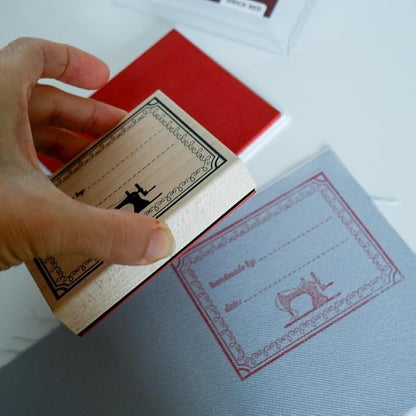 Madam Sew Permanent Fabric Ink Stamp Pad | Crisp, Washable Impressions on - Image 2